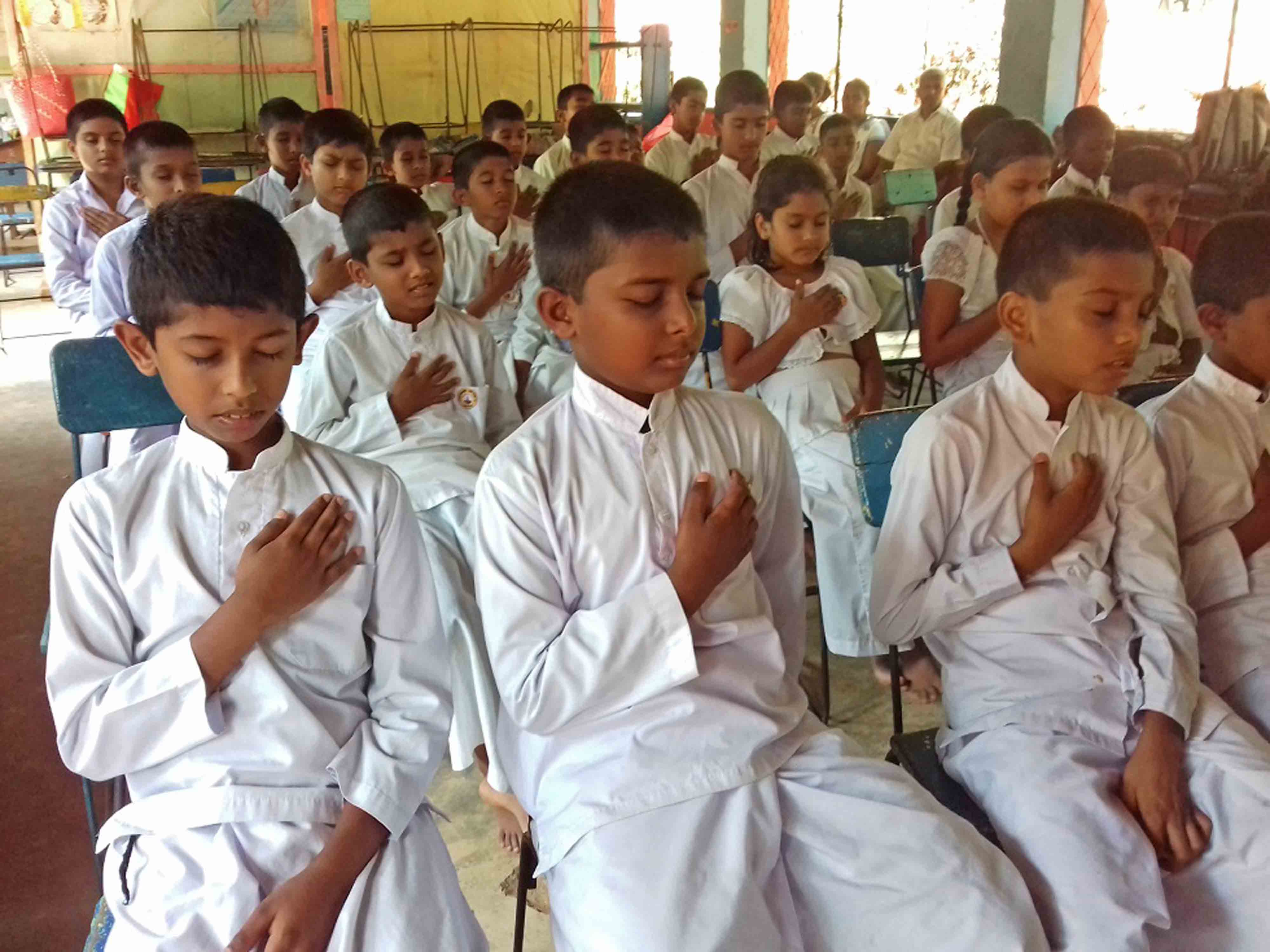Mindfulness for Sri Rathanajothi Sunday School, Balawathgama