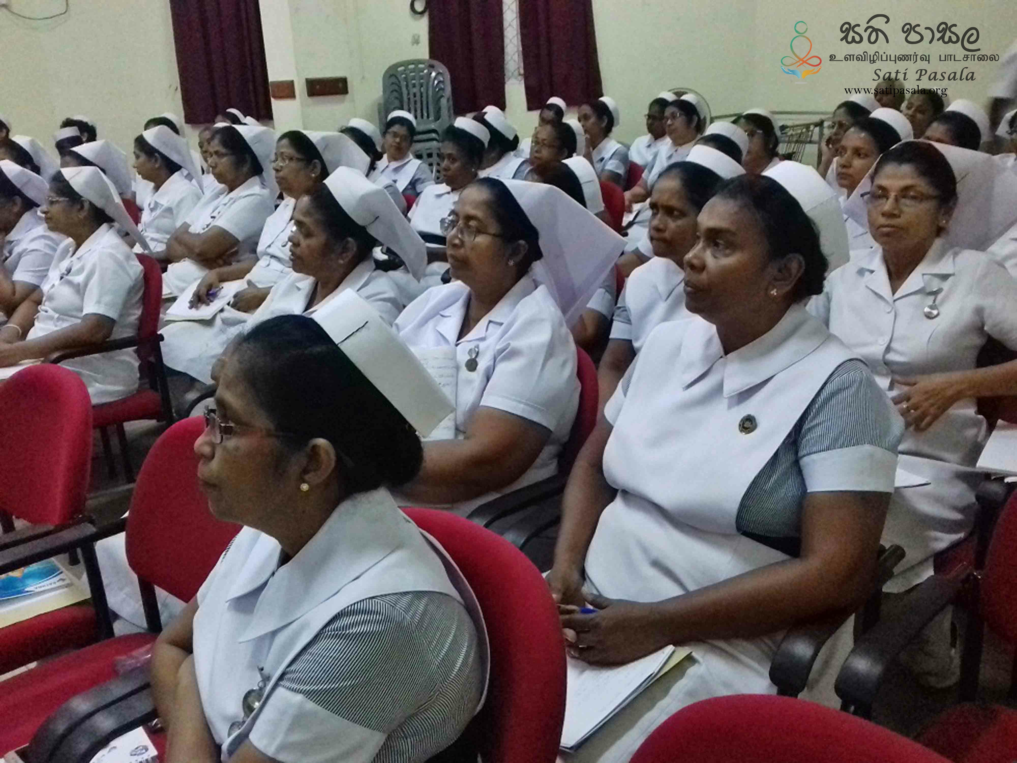 Sati Pasala Mindfulness Programme at Ragama Hospital