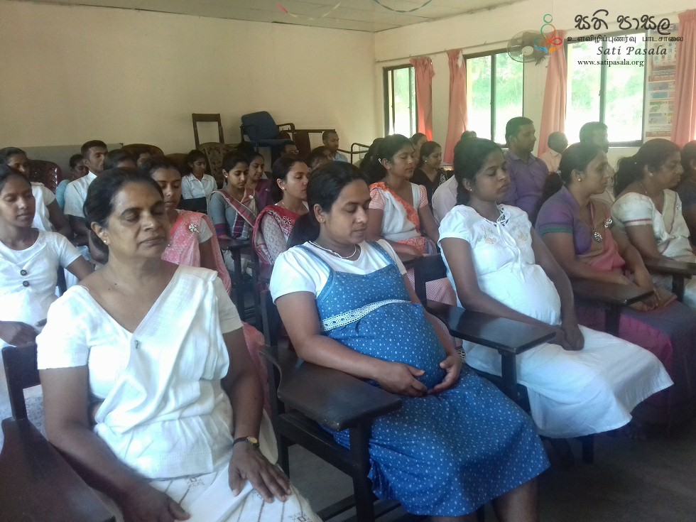 Sati Pasala Mindfulness Programme at Zonal Education Office, Hanguranketha